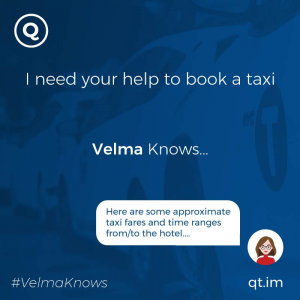  Information about taxi booking provided by chatbot AI